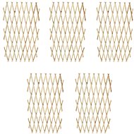 Trellis 5 pcs solid wood 180 × 90 cm - Fence