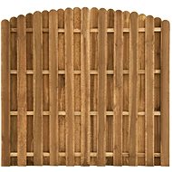 Anti-view fence panel pine 180 × (155-170) cm - Fence Components