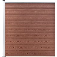 Garden fence 180 × 186 cm brown - Fence
