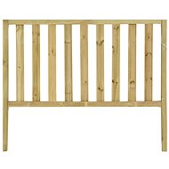 Garden fence with 2 posts impregnated pine 182 × 150 cm - Fence