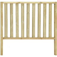 Garden fence with 2 posts impregnated pine 182 × 170 cm - Fence