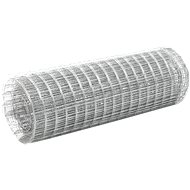 Hen house mesh galvanized steel 25 × 0,5 m silver - Wire Mesh