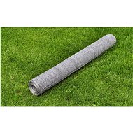 Hen house mesh galvanized steel 25 × 1 m silver - Wire Mesh