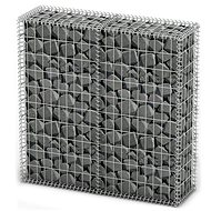 Gabion basket with galvanised wire lids 100 × 100 × 30 cm - Gabion