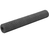 Fencing for chicken coop PVC steel layer 25 × 1 m grey - Wire Mesh