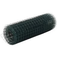 Fencing for chicken coop steel PVC layer 10 × 0,5 m green - Wire Mesh