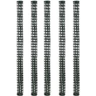 Garden fence mesh 5 pcs HDPE 1 × 1,2 m green - Wire Mesh