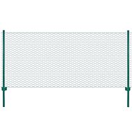 Wire fence with posts steel 25 × 0,75 m green - Fence