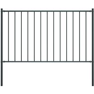 Fence section with posts steel powder coated 1,7 × 0,75 cm angular - Fence Components