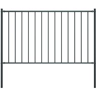 Fence section with posts steel powder coated 1,7x1 m anthracite - Fence Components