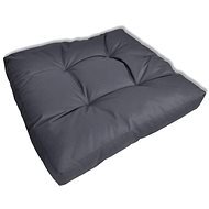 Quilted seat cushion - 60 × 60 × 10 cm - grey - Chair Cushion