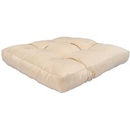 Pallet furniture pad sand 58 × 58 × 10 cm polyester - Cushion