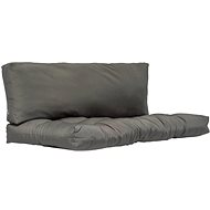 Pallet furniture pads 2 pcs grey polyester - Cushion