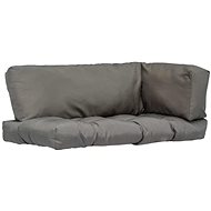Pallet furniture pads 3 pcs grey polyester - Cushion