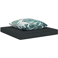 Pallet furniture pads 2 pcs anthracite textile - Cushion