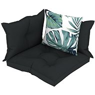 Sofa cushions from pallets 4 pcs anthracite textile - Cushion