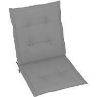 Garden chair pads 2 pcs grey 100 × 50 × 3 cm - Cushion