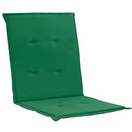 Garden chair pads 2 pcs green 100 × 50 × 3 cm - Cushion