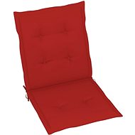 Garden chair pads 2 pcs red 100 × 50 × 3 cm - Cushion