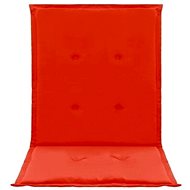 Garden chair pads 4 pcs red 100 × 50 × 3 cm - Cushion