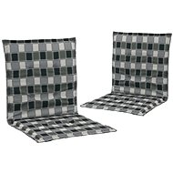 Garden chair pads 2 pcs multicoloured 100 × 50 × 3 cm - Cushion