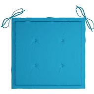 Garden chair pads 2 pcs blue 50 × 50 × 3 cm - Cushion