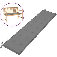 Garden bench cushion grey 200 × 50 × 3 cm - Cushion