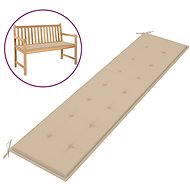 Garden bench cushion beige 200 × 50 × 3 cm - Cushion