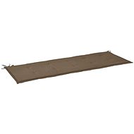 Garden bench cushion taupe 150 × 50 × 3 cm - Cushion