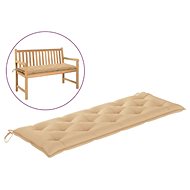 Garden bench cushion beige 150 × 50 × 3 cm - Cushion