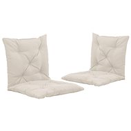 Pads for hanging rocking chair 2 pcs cream 50 cm textile - Cushion