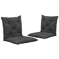 Pads for hanging rocking chair 2 pcs anthracite 50 cm textile - Cushion