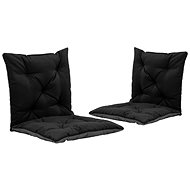 Pads for hanging rocking chair 2 pcs black-grey 50 cm textile - Cushion