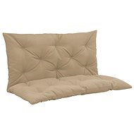 Cushion for hanging rocking chair beige 100 cm textile - Cushion