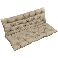 Cushion for hanging rocking chair beige 120 cm textile - Cushion