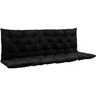 Cushion for hanging rocking chair black 150 cm textile - Cushion