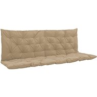 Cushion for hanging rocking chair beige 150 cm textile - Cushion