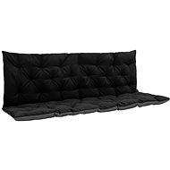 Cushion for hanging rocking chair black-grey 150 cm textile - Cushion