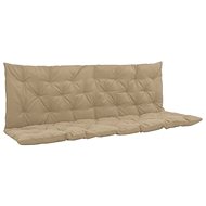 Cushion for hanging rocking chair beige 180 cm textile - Cushion