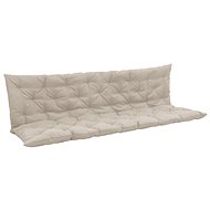 Pad for hanging rocking chair cream 200 cm textile - Cushion