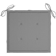 Garden chair pads 6 pcs grey 50 × 50 × 4 cm textile - Cushion