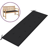Cushion for garden bench, anthracite, 150x50x4 cm - Cushion
