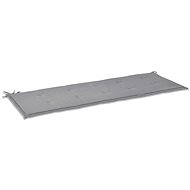 Garden bench cushion, grey, 150x50x3 cm - Cushion