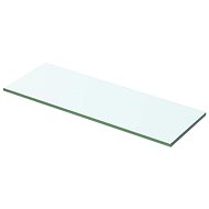 Shelf plate glass clear 50x12 cm - Shelf