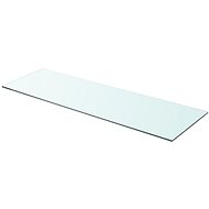 Shelf plate glass clear 90x30 cm - Shelf