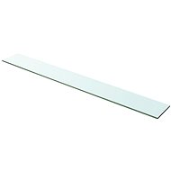Shelf plate glass clear 100x12 cm - Shelf