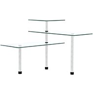 3 tier corner kitchen shelf tempered glass - Shelf