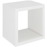 Wall shelf cube white 37 × 29,5 × 37 cm MDF - Shelf