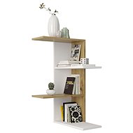 FMD Wall corner shelf white oak artisan - Shelf