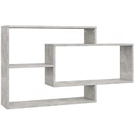 Wall shelves concrete grey 104 × 20 × 60 cm chipboard - Shelf